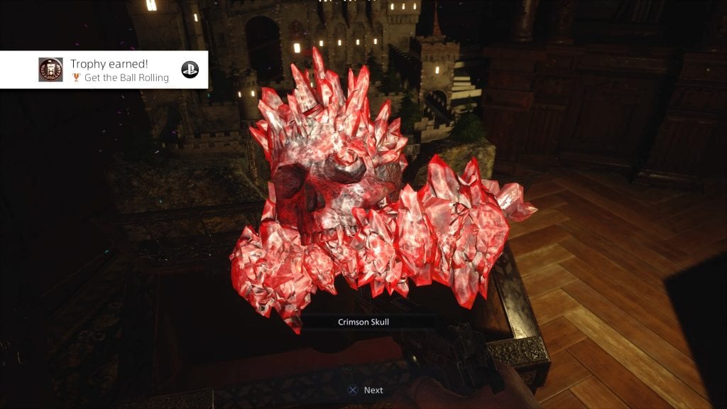 Resident Evil 8 Village Crimson Skull How To Use