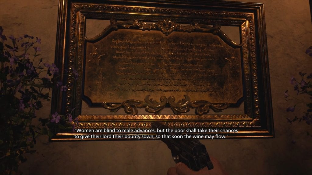 Resident Evil 8 Village Hall of Ablution Statues Puzzle Solution