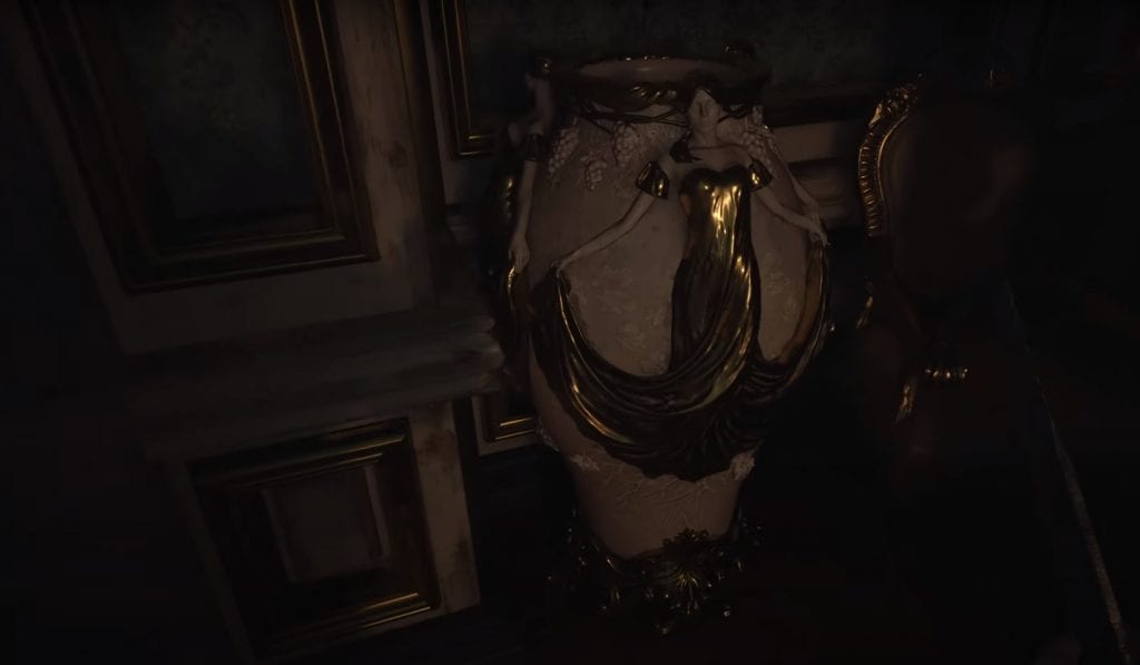 Resident Evil 8 Village Hall of Pleasure Search Completed How To Turn Blue