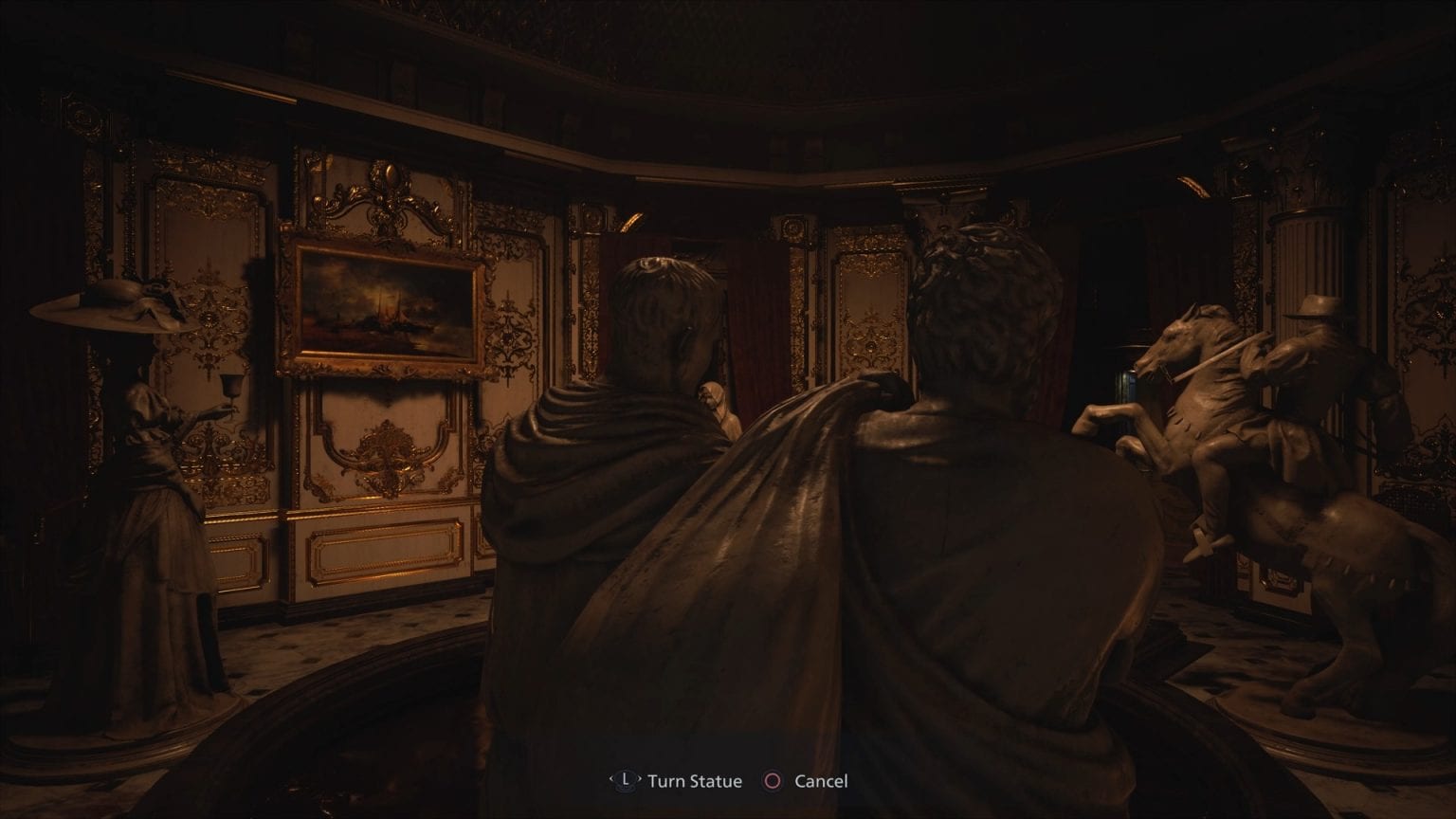 Hall of Ablution Statues Puzzle Resident Evil 8 Village