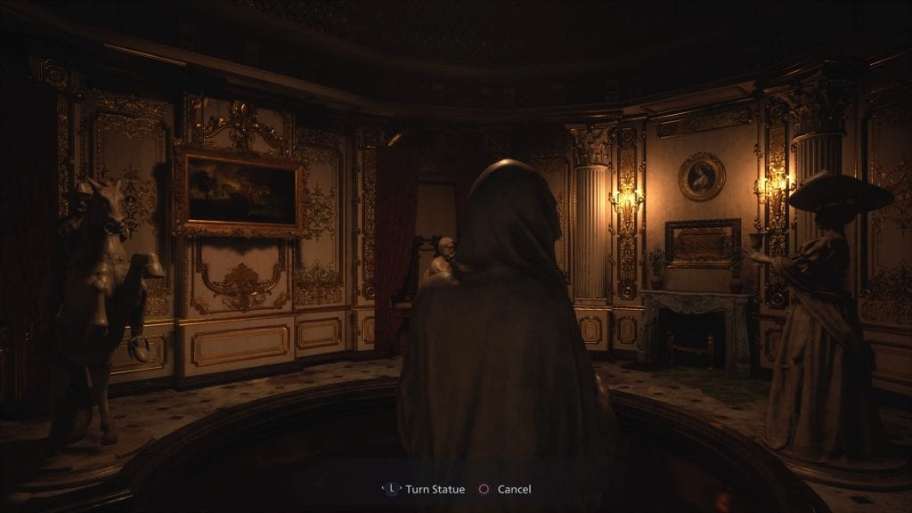 Resident Evil Village Hall of Ablution Statues Puzzle Solution