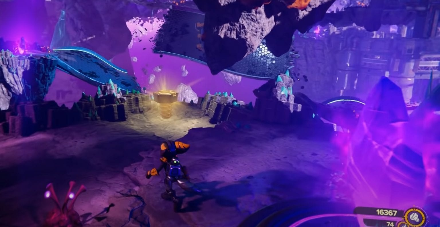 Blizar Prime Gold Bolts Locations Ratchet & Clank Rift Apart