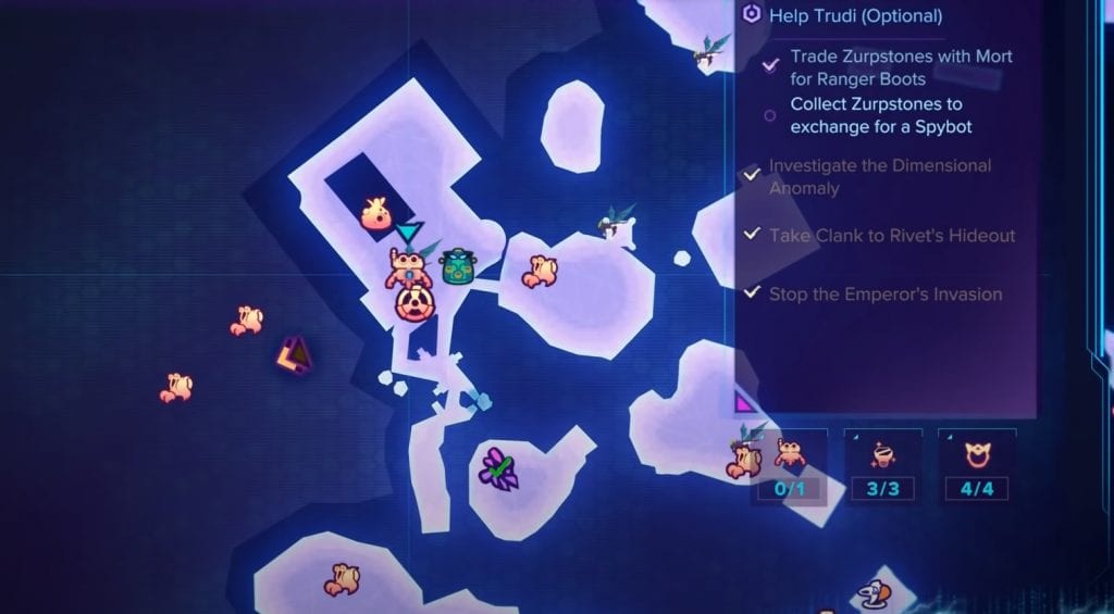 Ratchet & Clank Rift Apart Sargasso Spybot Location