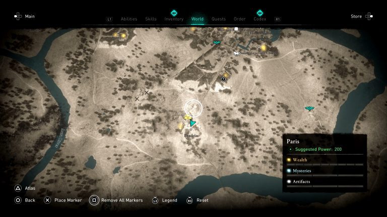 AC Valhalla Bradeia Wealth Ingot Location