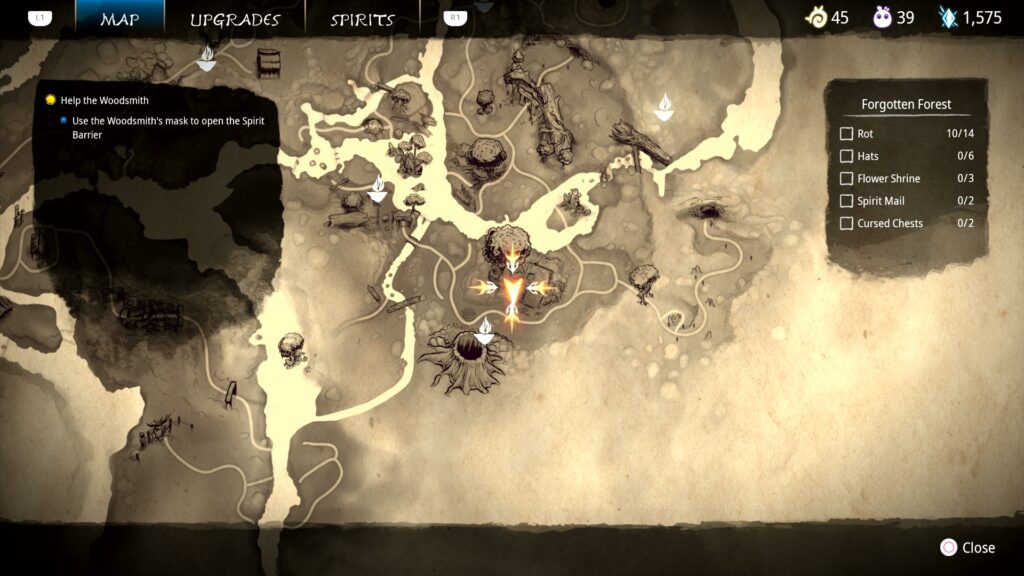 All Forgotten Forest Rot Locations Kena Bridge Of Spirits