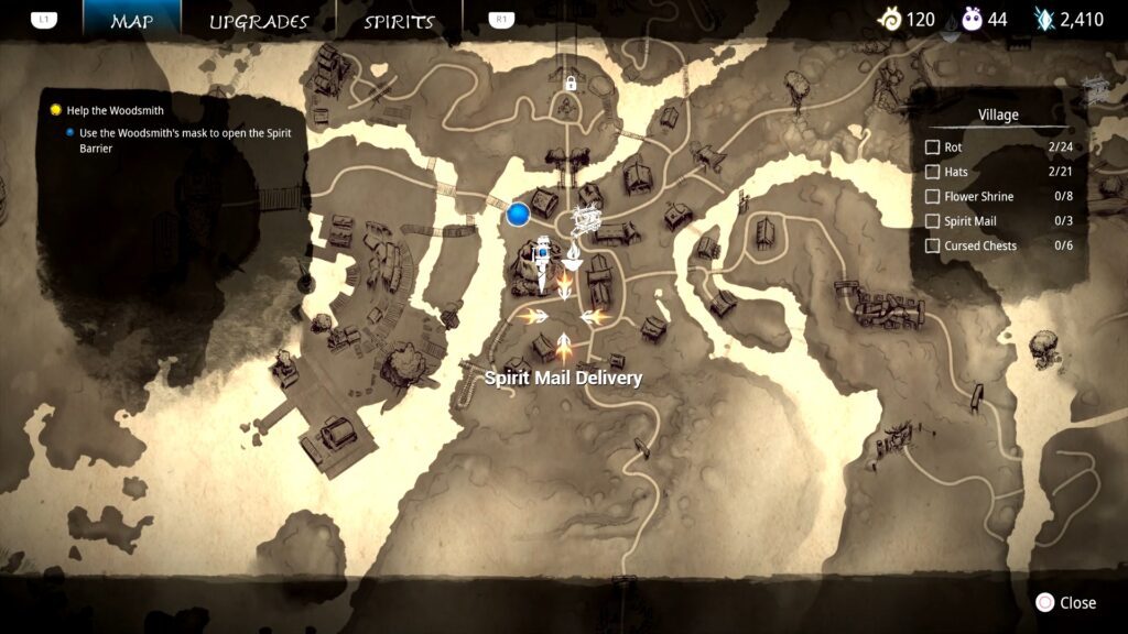 Kena Bridge Of Spirits Forgotten Forest Spirit Mail Delivery