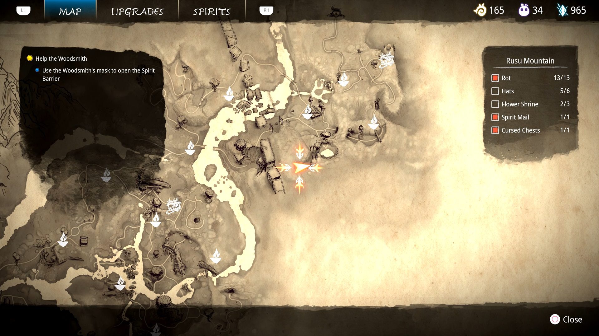 Rusu Mountain Hat Locations Guide Kena Bridge Of Spirits