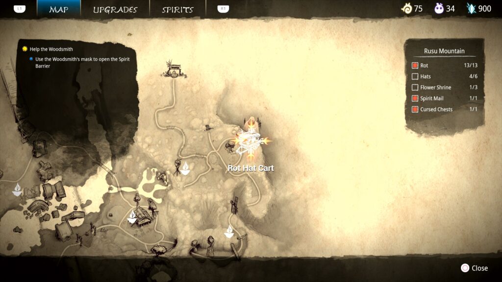 Rusu Mountain Rot Hats Locations Kena Bridge Of Spirits