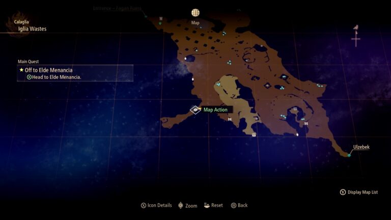 Tales of Arise Iglia Wastes Rock Location