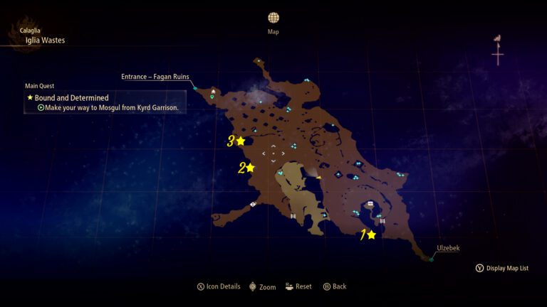 Tales of Arise Iglia Wastes Mining Points Locations