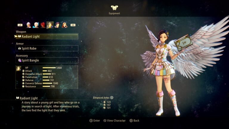 Tales of Arise Radiant Light Type Weapon Location
