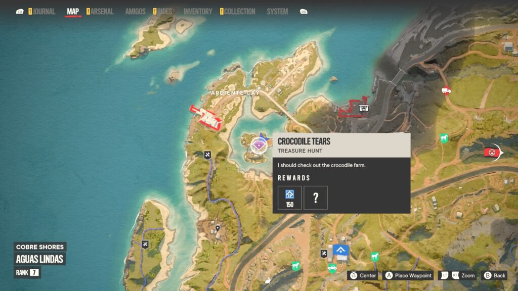 Far Cry 6 Crocodile Tears Treasure Hunt Guide