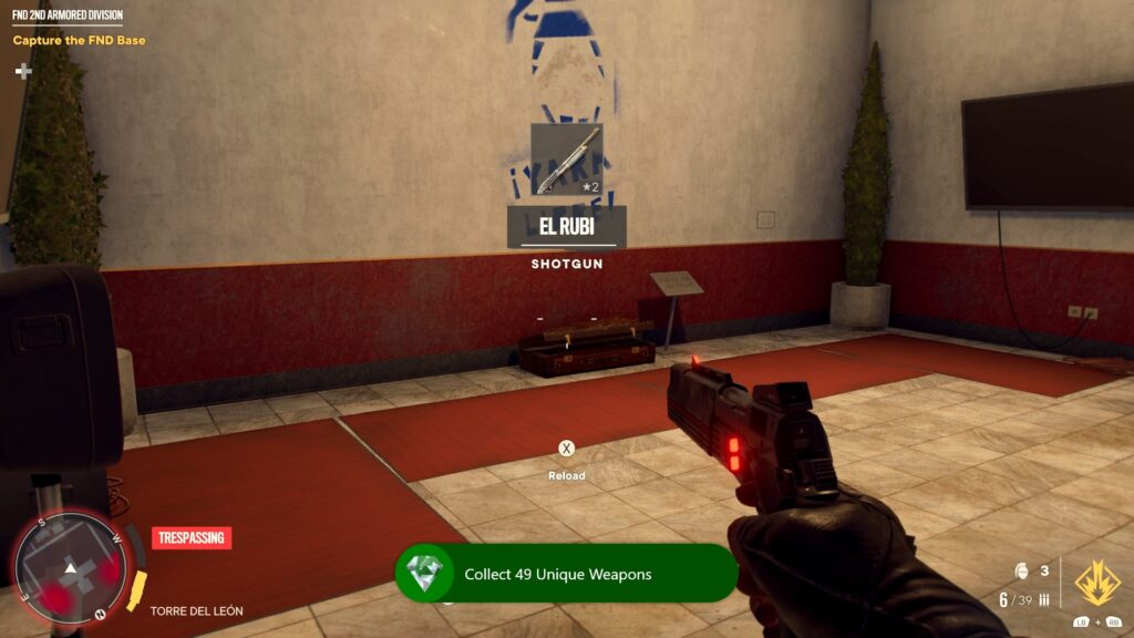 Far Cry 6 El Rubi Unique Shotgun Location
