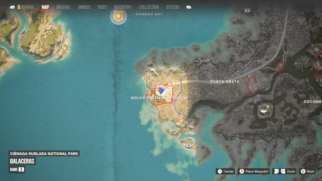 Far Cry 6 Golfo Vasto Lighthouse Yaran Contraband Chest