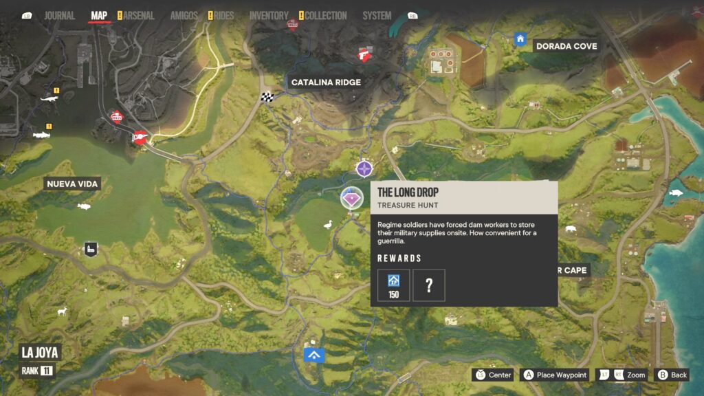 Far Cry 6 Long Drop Treasure Hunt Guide