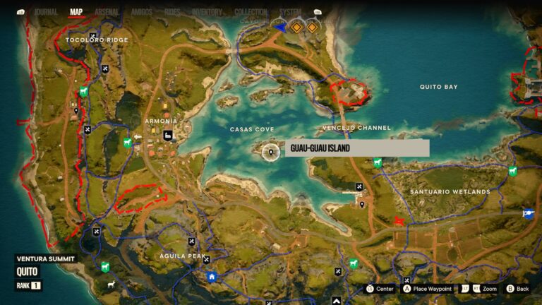 Map and GPS, Far Cry Wiki