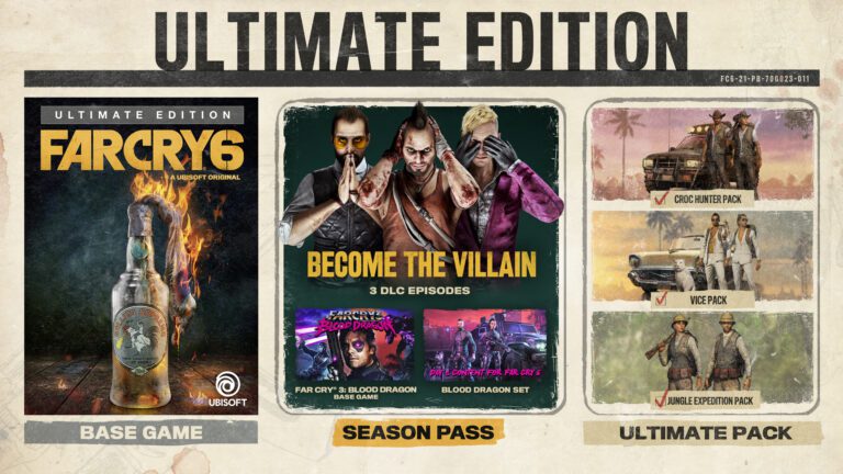 Far Cry 6 Ultimate Edition Pack Items Unlock