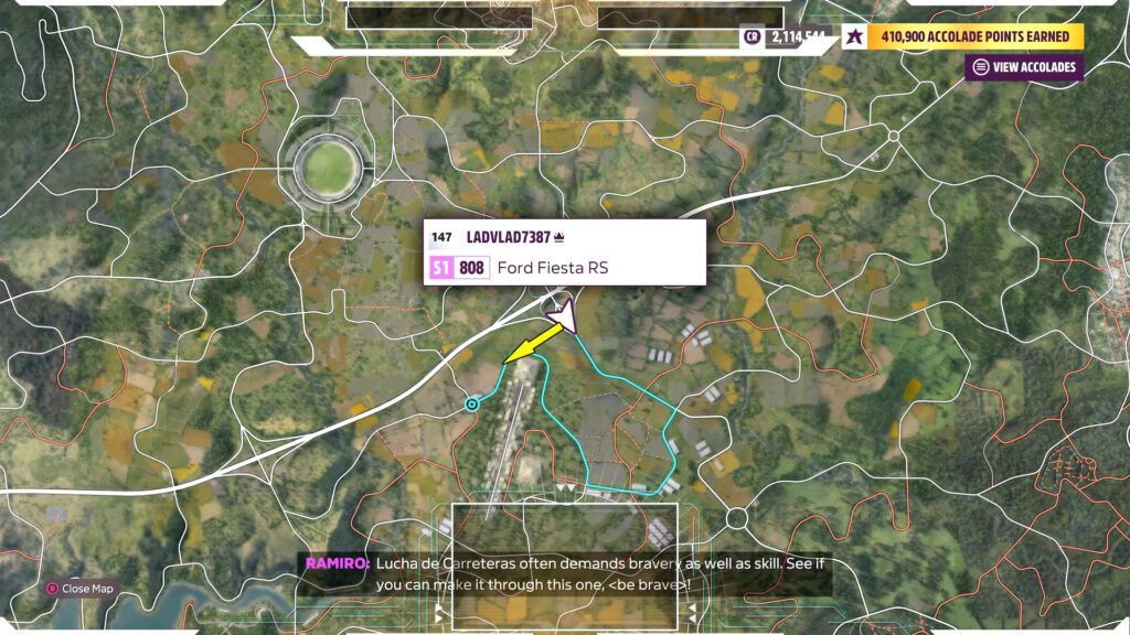 FH5 Lucha De Carreteras You Must Train 3 Stars Guide