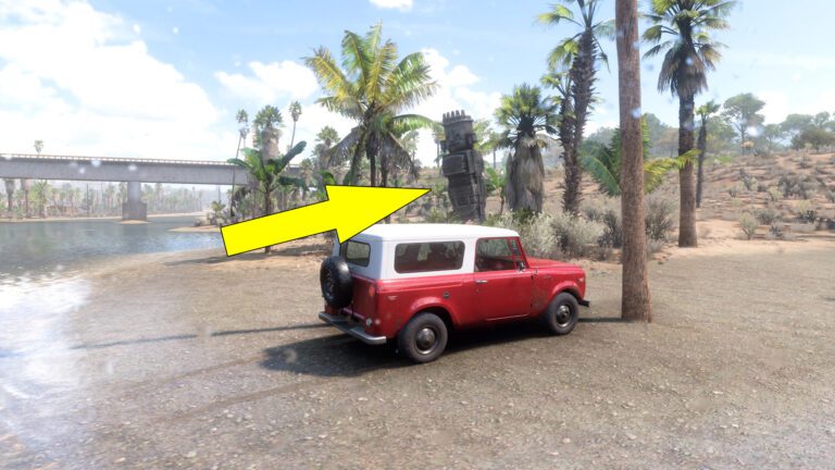 Forza Horizon 5 El Camino Mulege Watcher Accolade: How To Photograph The Mulege Statue
