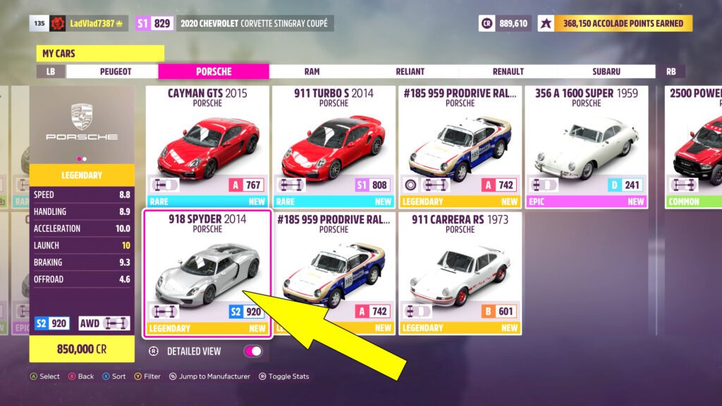 Forza Horizon 5 Porsche 918 Spyder Xbox Anniversary How To Get