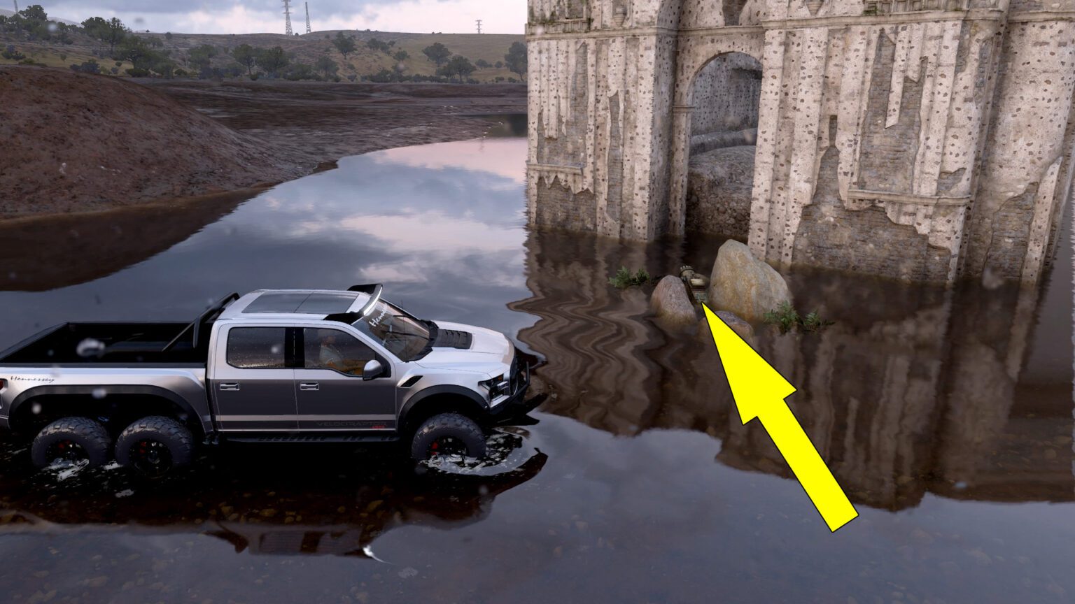 Statues Beneath Blue Water Forza Horizon 5 El Camino Accolade