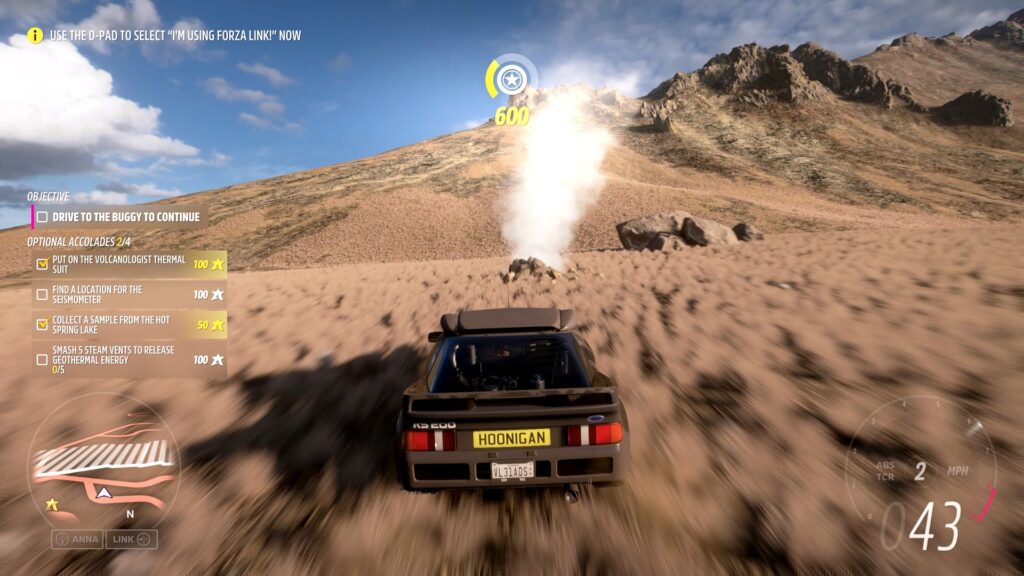 Forza Horizon 5 Baja Expedition Steam Vents Locations