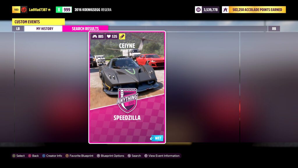 Forza Horizon 5 Speedzilla Dirt Racing award how to get it