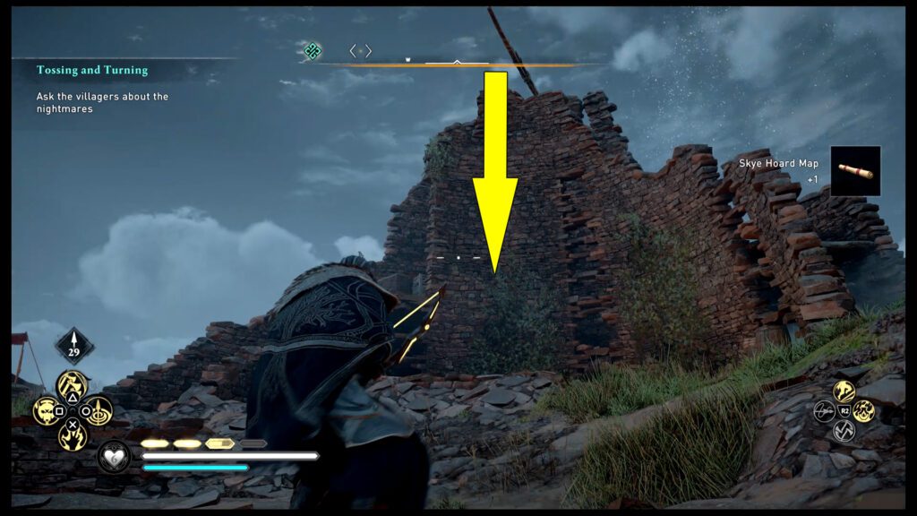 AC Valhalla Skye Hoard Map Treasure Location