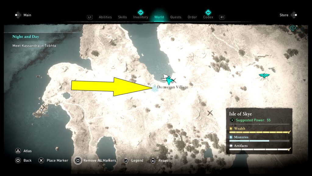 Assassin's Creed Valhalla Dunvegan Village Brewer Mystery Guide