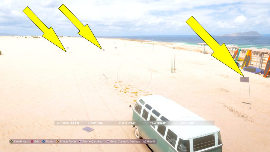 FH5 Beach Flags Locations