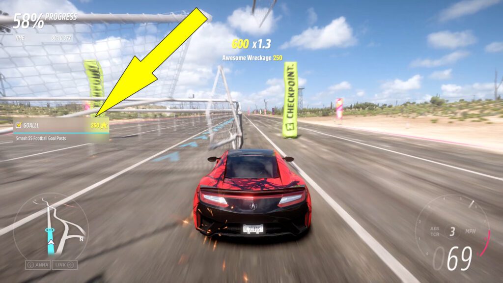 fh5 football goal posts how to smash - GameClubz
