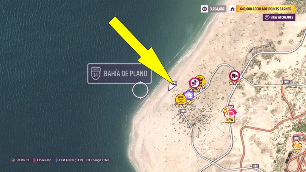 Forza Horizon 5 Beach Flags Locations