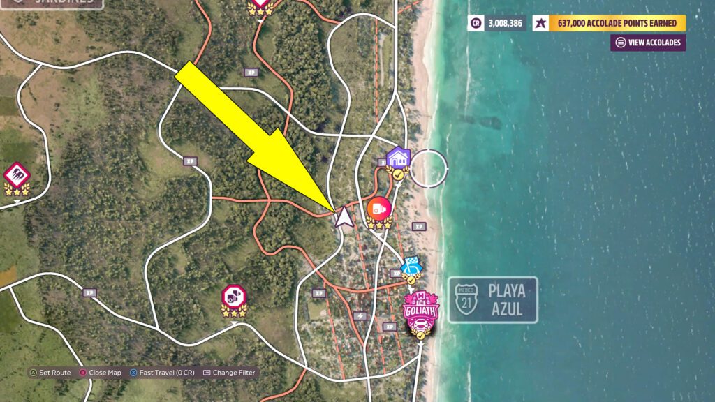 Forza Horizon 5 Football Goal Posts Locations