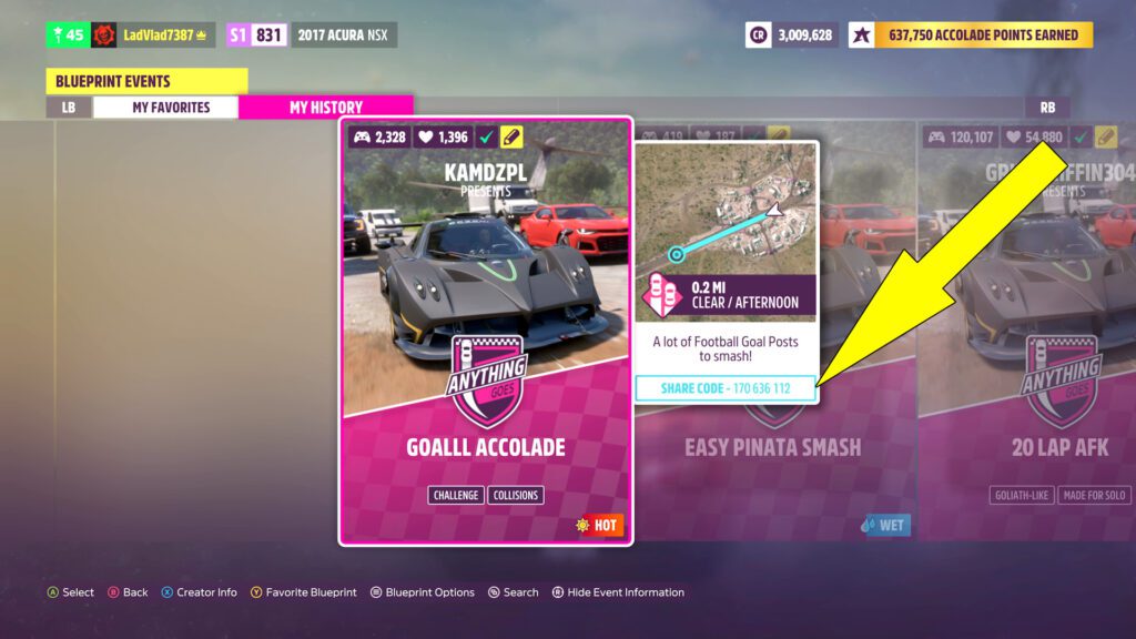 Forza Horizon 5 Football Goal Posts Where To Find