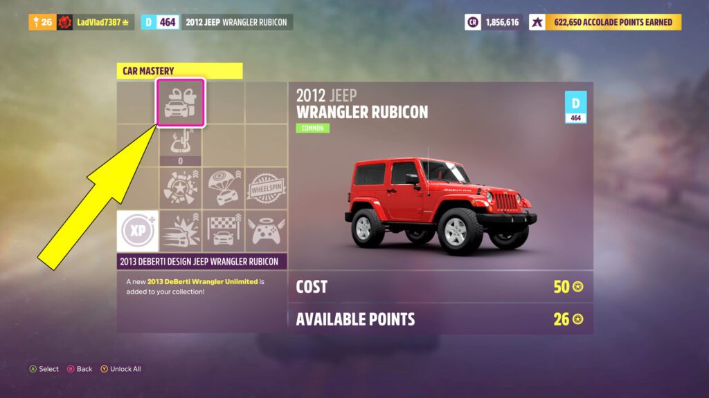 Hidden Mastery Tree Cars - Forza Horizon 5 Wiki Guide