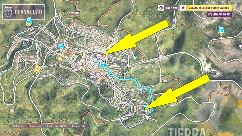 Forza Horizon 5 Urban Treasure Hunt Accolade Guide