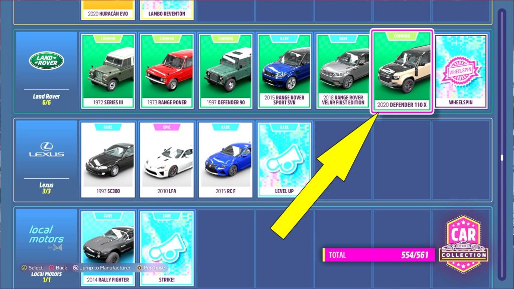 FH5 High Five Treasure Hunt