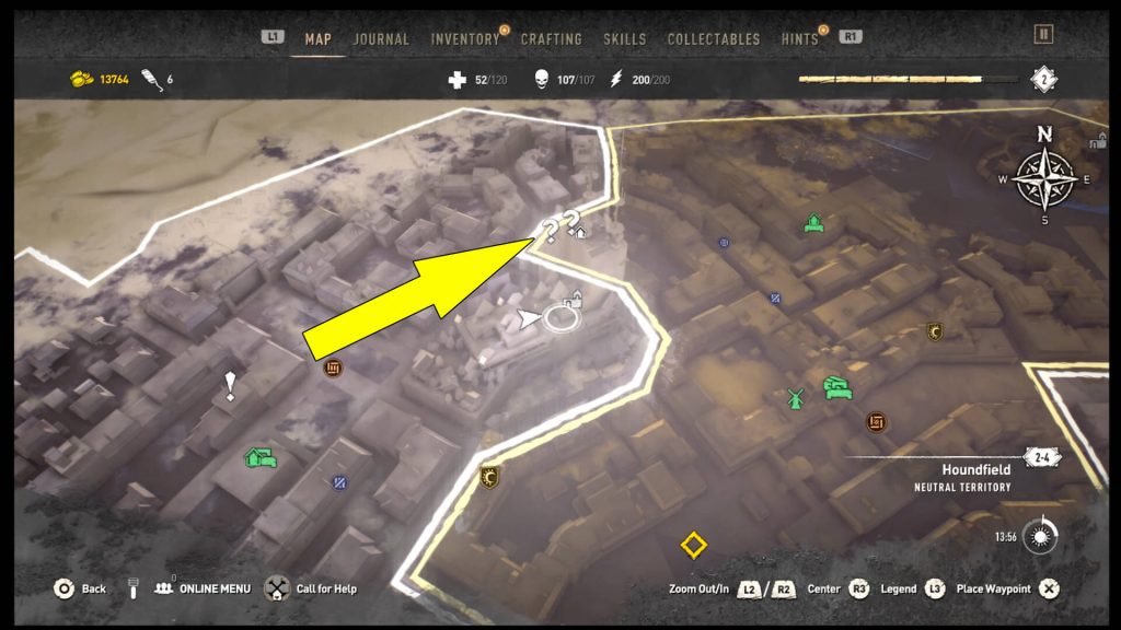 Dying Light 2 Military Airdrop THB-04B Location