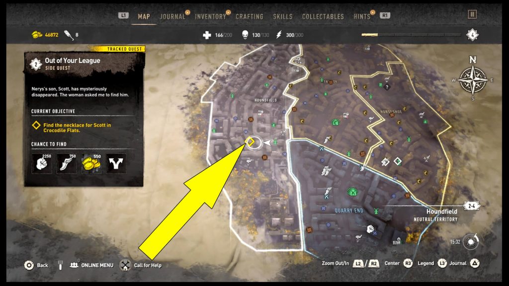 Dying Light 2 Out Of Your League Safe Location