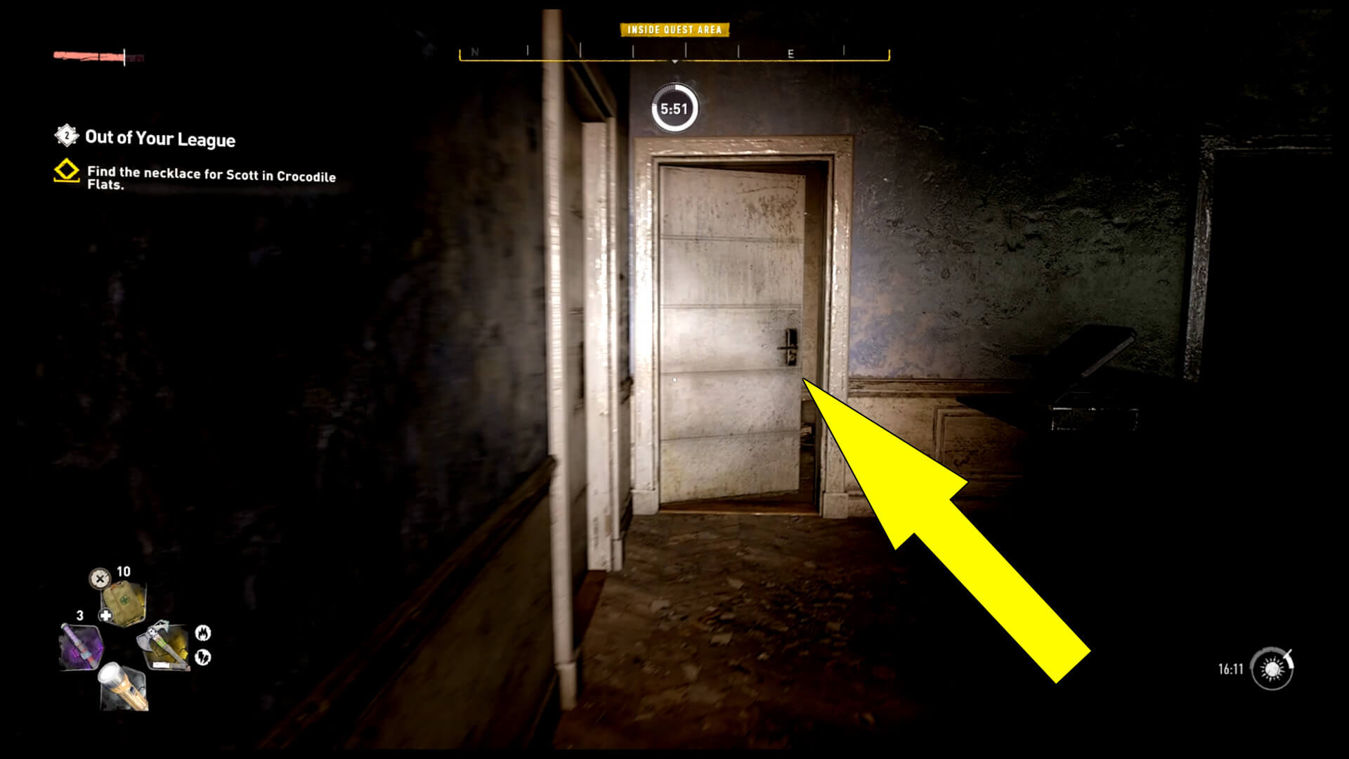 Out Of Your League Crocodile Flats Safe Code Dying Light 2