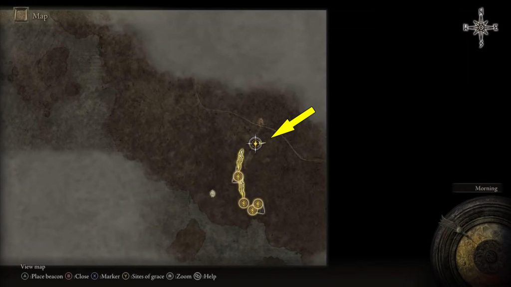Elden Ring West Limgrave Map Fragment Location