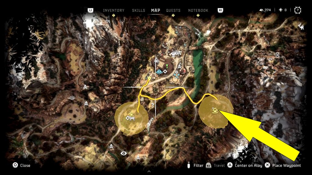 Horizon Forbidden West Fanghorn Rib Location