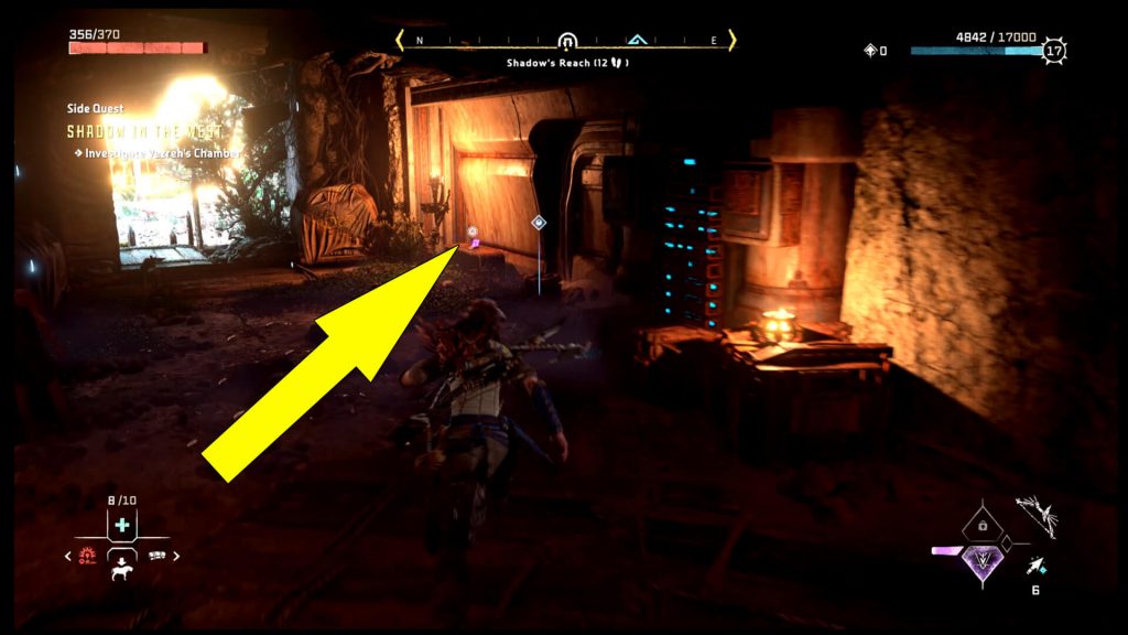 Horizon Forbidden West How To Investigate Vezreh's Chamber