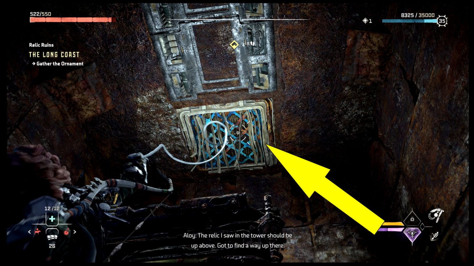 Horizon Forbidden West Long Coast Relic Ruins Ornament Location