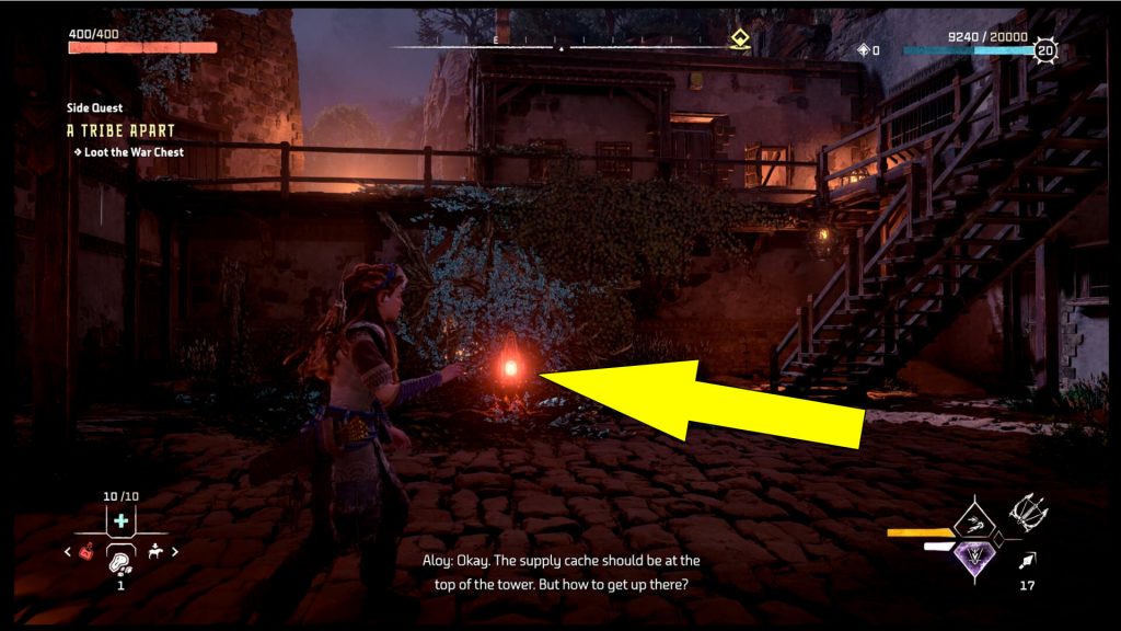 Horizon Forbidden West Metal Flower Missing Blocked Path Tool