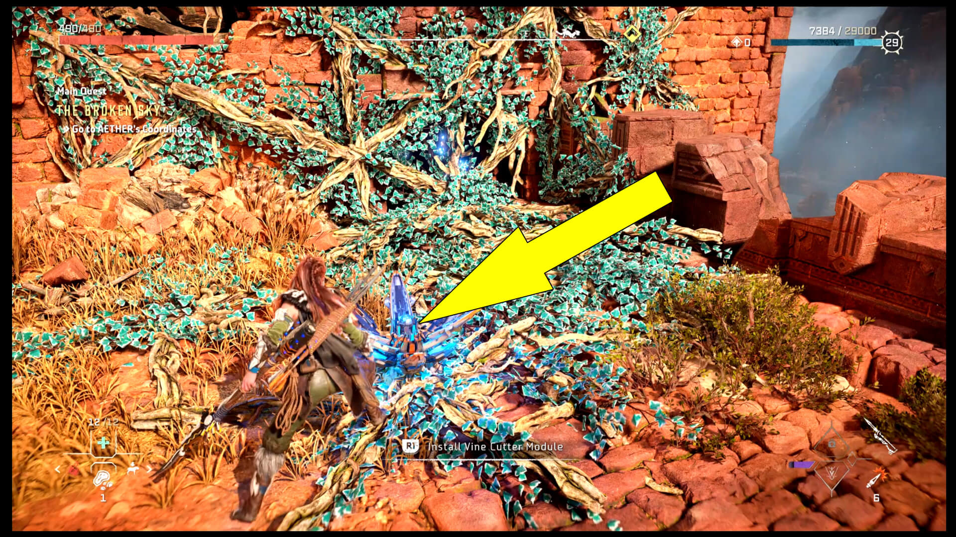 Horizon Forbidden West How To Remove Metal Flowers