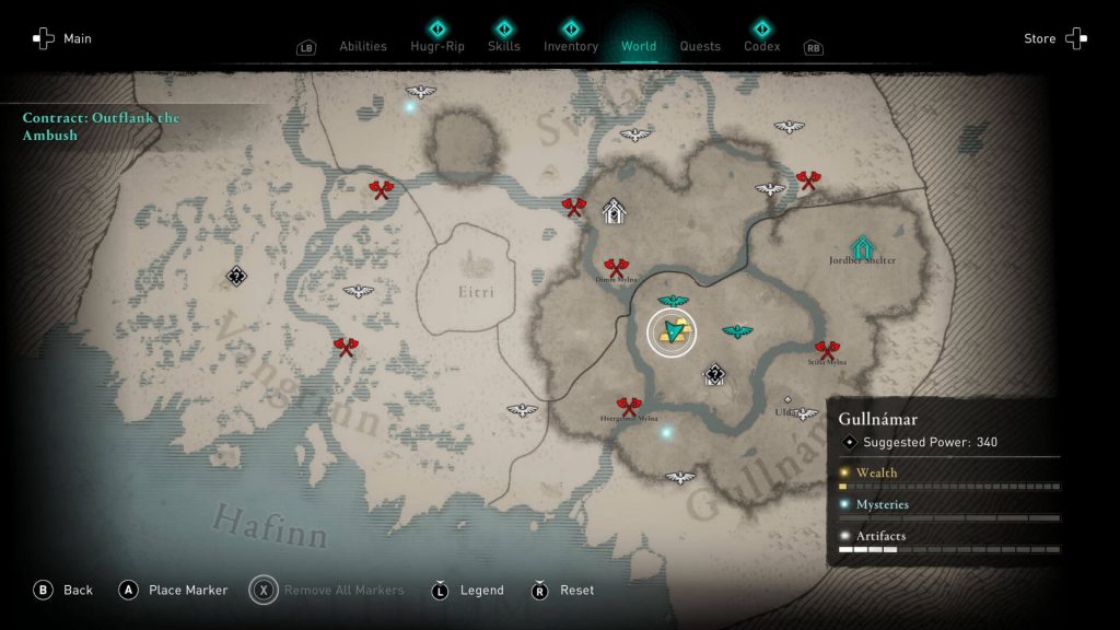 Assassins Creed Valhalla Fornama Dig Site Ingots Locations Map