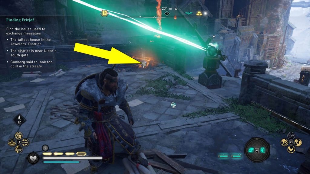Assassins Creed Valhalla Old City Puzzle Location
