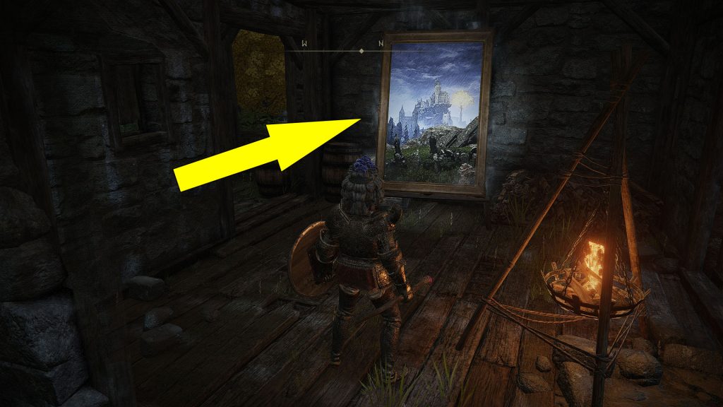 Elden Ring Artist's Shack Where To Find Resurrection Painting Inside