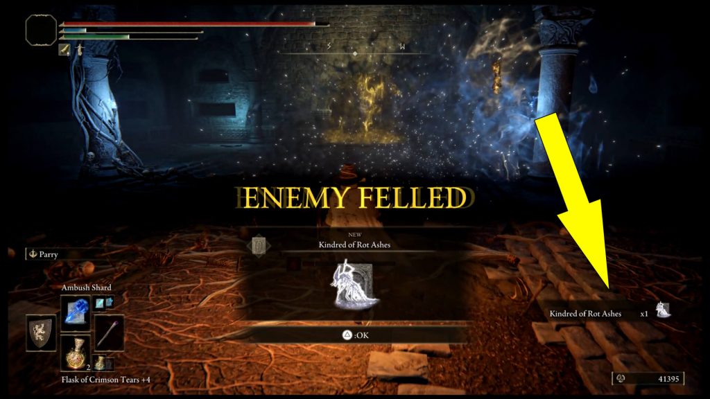 Elden Ring Caelid CatacombsCemetery Shade Boss Guide